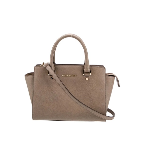 Michael Kors 
Saffiano Leather Top Handle Bag - Picture 1 of 13